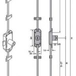 Zamek trojces ni IP T 30 AVES 368 3