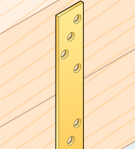 LG3 – spojka tlustá 293x40x5,0 mm