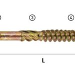 Vrut HS-easy samorez zluty 4,5*80mm (200ks/bal) 3