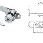 Zamek skrinovy ZZ-M0-201-01 5