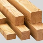 Hoblovaný hranol 54x54x3m 1