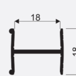 Spojovaci lista H18mm oliva 3m 2