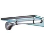 Konzola chrom 200mm pro skleněnou polici - DOPRODEJ 6 Konzola chrom 200mm pro skleněnou polici - DOPRODEJ 6