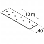TM2/10 - montážní páska 40x2,0 mm /10m 1
