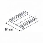 Spodni vedeni Cleft oliva 1.70m 3