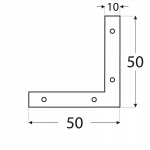 NA50 - rohovnik 50x50x10x2,0 mm 448741 3