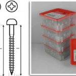 Qbox 3,0 x 20 UQ ZnB PAN Q - box 430ks pulk.hlava 1