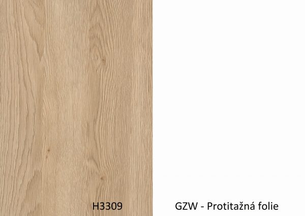 Zadova -Doprodej-H3309 ST28 / GZW - 4100*1310*8mm 1