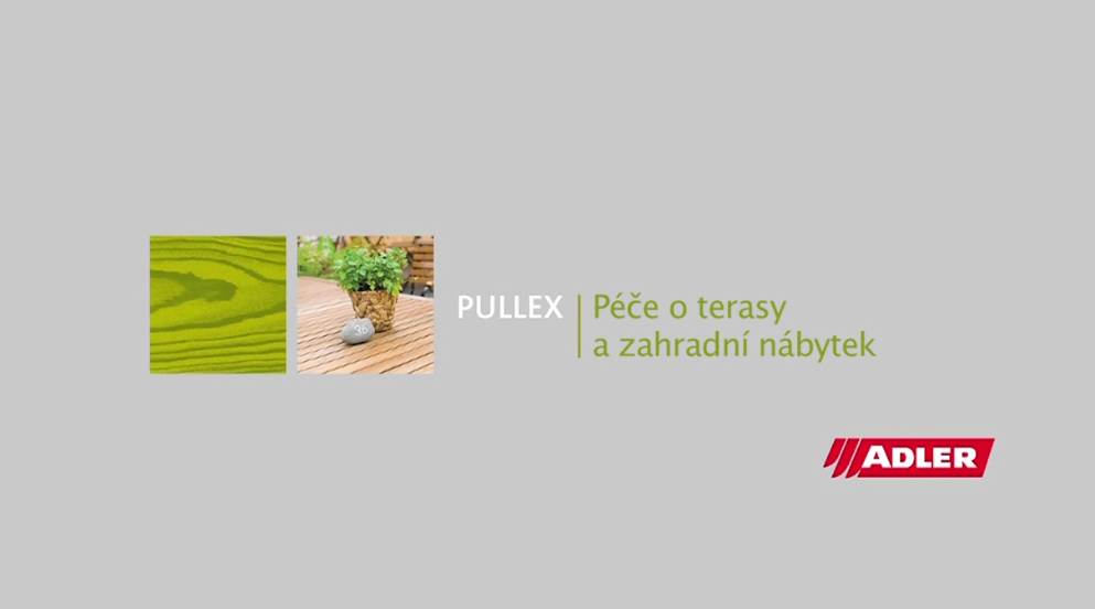 ADLER Pullex - péče o terasy a zahradní nábytek