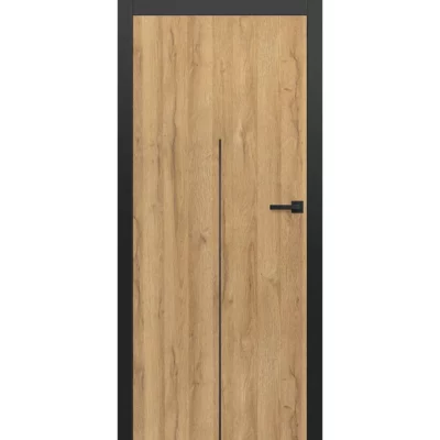 ERKADO Interiérové dveře Intersie Lux Černá 213 – Výška 210 cm 210 cm
