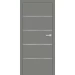 ERKADO Interiérové dveře Intersie Lux Nerez 107 - Výška 210 cm 210 cm