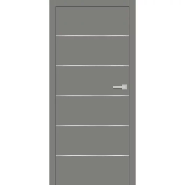 ERKADO Interiérové dveře Intersie Lux Nerez 109 - Výška 210 cm 210 cm