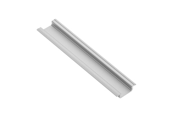 LED profil AL GLAX stříbrný k zafrézování 3,05 m