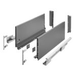 Zásuvkový Box Slim P2O D 300D 199/300mm extra vysoký Antracit