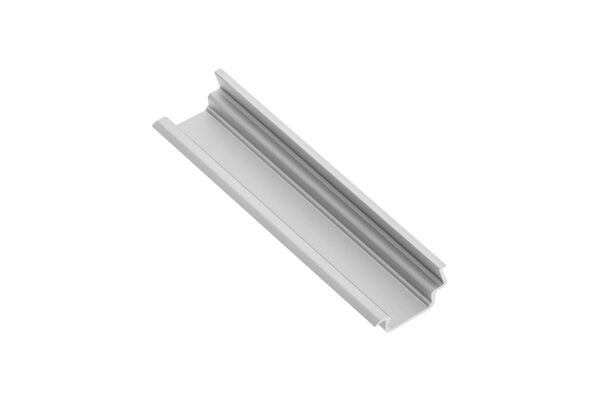 LED profil AL GLAX úhlový k zafrézování stříbrný 2 m