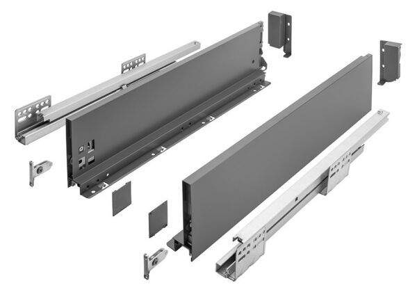 Zásuvkový Box Slim B 116/250mm střední Antracit 250B