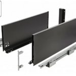 Zásuvkový Box Slim P2O D2 400D2 199/400mm extra vysoký Černá
