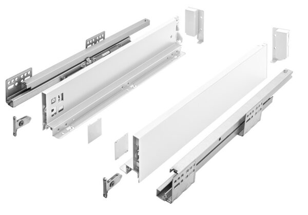 Zásuvkový Box Slim A1 84/250mm nízký Bílá 250A1