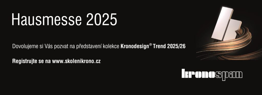 Kronospan Hausmesse 2025 - představení kolekce Trends 25/26