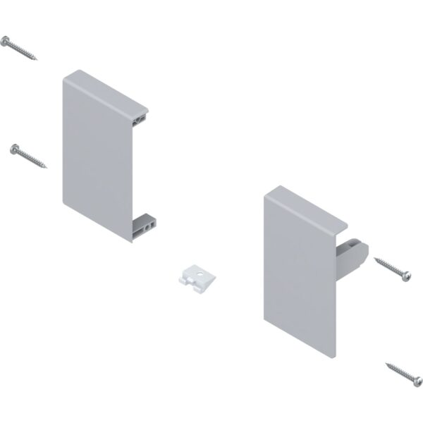 TANDEMBOX Antaro vnitřní zásuvka držák panelu 84mm ŠEDÁ, výška M, L+P - ZIF.71M0 WGR