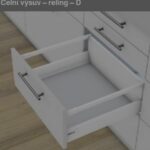TandemBox Antaro Blum sada 30kg 199/600 šedá, výška D, bočnice M, sada se skládá z: