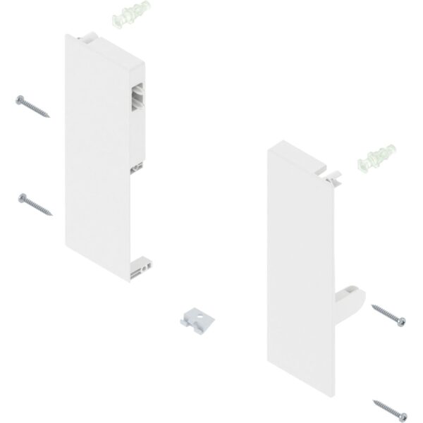 TANDEMBOX Antaro vnitřní zásuvka držák panelu 151mm BÍLÁ, výška C, L+P - ZIF.76C0 SW