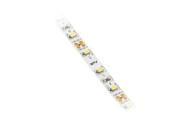 LED pásek 2m Flash 3528, 120 LED/m, neutrál bílá, 9,6W/m, 8mm, 12V, 550lm/m, mini amp