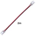 Konektor pro LED pásek 10mm a COB, spojka LED/LED, 2m kabel