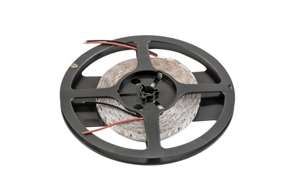 LED pásek 5m Flash 2835, 120 LED/m, 10mm, neutrál bílá, 19W/m, 60W/5m, 12V (2 kabel), 1600 lm/m