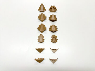 KoncovkaPD Krono – světle hnědá 0781 – sada malá