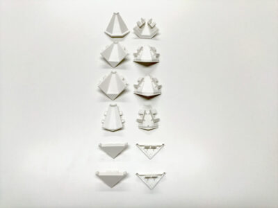 KoncovkaPD Krono –  White 5056 – sada