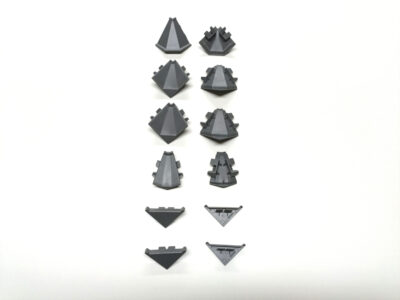 KoncovkaPD Krono – Grau 1239 šedá tm. – sada