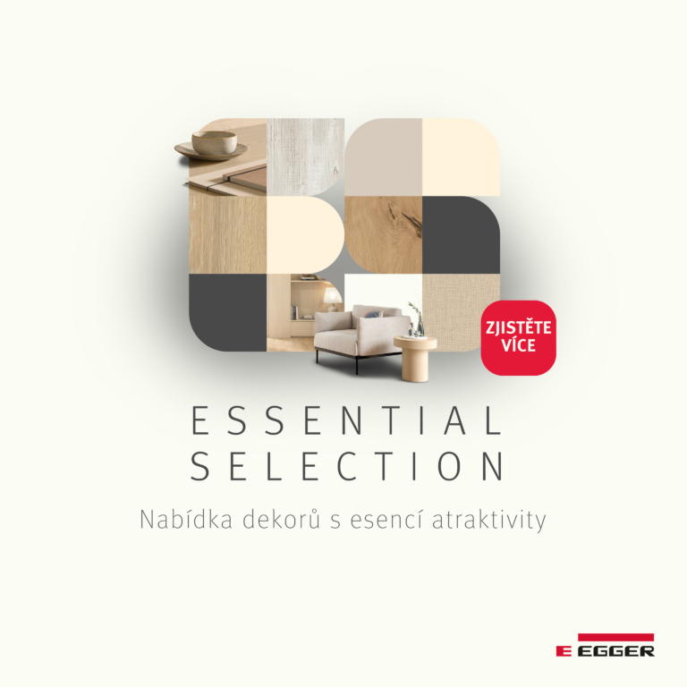 Akce - atraktivní nabídka dekorů Essential Selection Egger