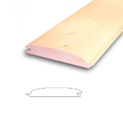 Palubky srubove LA 23*146*4m sm AB  (5ks/bal.=2,92m2)