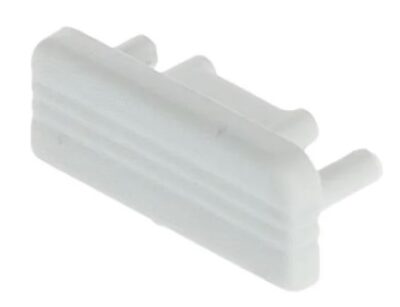 Záslepka do profilu LED AL RW přisazená šedá