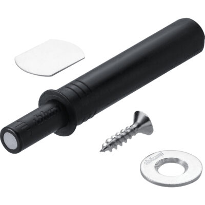 TIP-ON Pro dvířka (Sada), krátký, s magnetem, Černá 956.1004 CS TIP-ON Pro dvířka (Sada), krátký, s magnetem, Černá 956.1004 CS