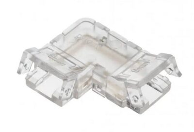 Konektor pro LED pásek 8mm a COB, spojka LED/LED rohový 90st., 3A, IP20