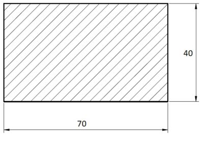 Terasa Sibiřský modřín 45*70*3000 (3m) hladký