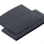 Záslepka do profilu LED GLAX zafrézovaný černá