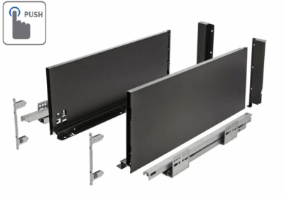 Zásuvkový Box Slim P2O C2 500C2 167/500mm vysoký Černá Zásuvkový Box Slim P2O C2 500C2 167/500mm vysoký Černá