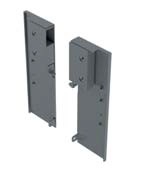 Zásuvkový Box Slim vnitř. zásuvka B držák čel. panelu střední Antracit