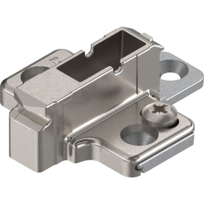 Podložka BLUM CLIP křížová s excentrem , zinek, na vrut, zvýšení 9mm 175H7190