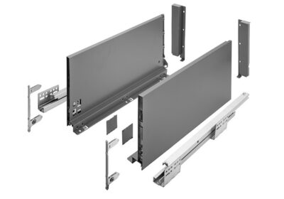 Zásuvkový Box Slim D 199/600mm extra vysoký Antracit 600D Zásuvkový Box Slim D 199/600mm extra vysoký Antracit 600D