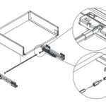 Zásuvkový Box Slim P2O synchronizační tyč