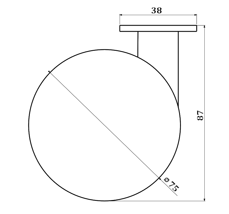 Kolečko pr.75mm, bílá, bez brzdy, 50kg, měkčený běhoun Kolečko pr.75mm, bílá, bez brzdy, 50kg, měkčený běhoun