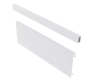 Zásuvkový Box Slim vnitř. zásuvka C1+D1 čelní panel+reling 110/1200mm Bílá vysoká + extra vysoká zás