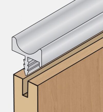 Uchytkový profil UK4 délka 2m, hliník stř. elox