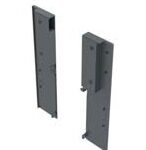 Zásuvkový Box Slim vnitř. zásuvka C držák čel. panelu vysoký Antracit