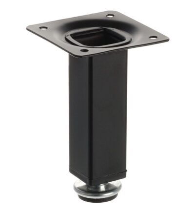 Nozka kov 17.V15B hranatá 100*25*25mm černá Nozka kov 17.V15B hranatá 100*25*25mm černá