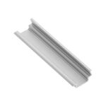 LED profil AL GLAX úhlový k zafrézování stříbrný 2 m